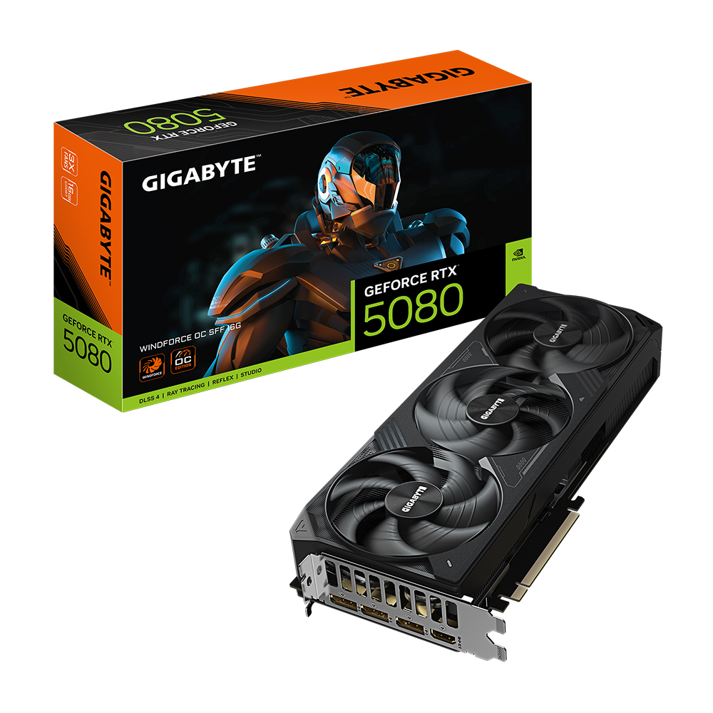 Gigabyte GeForce RTX 5080 WINDFORCE OC SFF 16G